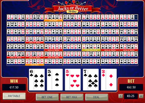jacks or better video poker cheat sheet